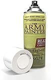 The Army Painter Colour Primer, Matt White 400 ml Grundierung Spray, Primer Spray, Acryllack Spray für Fantasy Model Miniaturen Bemalen und Warhammer Fig