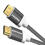 TUPower K41 Premium High Speed HDMI Kabel 2.0b 1,5 m 4K HDR ARC-fähig: zukunftssicheres TV-Kabel unterstützt 2160p Video bei 60Hz 18Gbit/