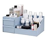 MaoXinTek Make Up Organizer mit Schubladen, Aufbewahrungsbox Kosmetika Schminke für Aufbewahrung im Bad Schlafzimmer von Lippenstift Schmuck | Kunststoff Büro Stift Halter F