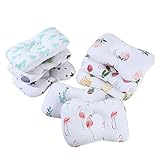 Babykissen Gegen Plattkopf, Babykissen Kopfform, Babykissen Orthopädisches, Kissen für Neugeborene,Baby-Kissen für Flachkopf-Syndrom für 0-3 Jahre (NO9)