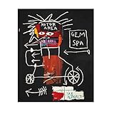 Jean Michel Basquiat Ohne Titel 222(30x40cm（12x16inch）,ungerahmt)