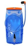 Source Wasserbehälter Widepac Trinkblase, transparent/Blau, 2 L