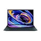 ASUS ZenBook Duo 14 UX482EA-HY038T Laptop 35,56cm (14 Zoll, FHD,1920x1080,matt,Touch Screen) Ultrabook (Intel Evo Core i7-1165G7, 16GB RAM, 1TB SSD, Iris Xe Graphics, Win10H) Celestial B