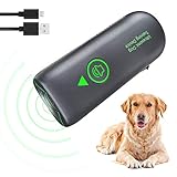 Wango Antibell für Hunde, Hund Antibell Gerät Ultraschall Anti Bellgerät Bellenstopper Antibell für Hunde Sicheres Hundebellen Abschreckmittel für Kleine Große Hunde Innen Außenbereich Anti B