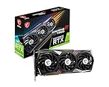 MSI GeForce RTX 3060 Ti GAMING Z TRIO 8G LHR Gaming Grafikkarte - NVIDIA RTX 3060 Ti LHR, GPU 1845 MHz, 8 GB GDDR6 Sp