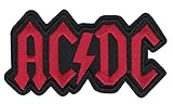 AC/DC - Logo rot Aufnäher/