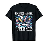 Koi Japan Fisch Karpfen Richtige Männer haben Kois T-S