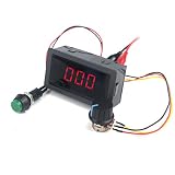 Taikuwu CCM5D 6V 12V 24V Digital PWM LED DC Display Motor Regler, Einstellbarer Stufenloser Motor Drehzahlreg