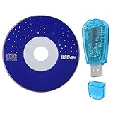 Starbun Kartenleser - Handy SIM-Kartenleser USB Copy Backup Reader Mit CD für QQ/ICQ/MSM/PC Comp