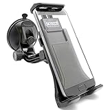 scozzi 360° Universal Handyhalterung Auto Saugnapf Autoscheibe Scheibe KFZ Handy Halterung Halter (kompatibel mit Samsung & iPhone) S21 S20 S10 S9 A71 A51 A50 M51 12 11 X XS XR Plus Ultra Max M