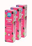 3x PERLWEISS ® Shine On Whitening Zahncreme Acai und Minze Zahnpasta 75