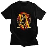 Yesgirl Hunter X Hunter Herren Damen Unisex Shirt Killua Hisoka Kurapika Gon T-Shirt Anime Mode Lässig Kurzarm Frauen Männer Mädchen Jungen Tops J Schwarz L