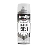 JENOLITE Directorust Metallic-Silberglanz-Sprühfarbe, direkt auf Rost, Grundierung, Grundierung und Decklack, 400