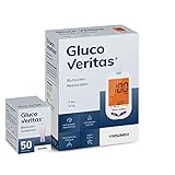 Gluco Veritas Blutzucker-Messgerät Starterset (mg/dL) inklusive 50 T