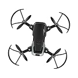 hndfhblshr RC Ersatzteile Zubehör Kamera RC Quadcopter Headless Mode, Faltbare FPV Drohne WiFi Live Video 3D Steady Hover, Geschenk für Anfänger ( Color : Black )