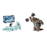 Schleich 42497 Eldrador Creatures Spielset - Angriff auf die Eisfestung, Spielzeug ab 7 Jahren,16.5 x 23 x 19 cm & 42496 - Panzerkröte mit W