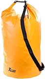 Xcase Schwimmsack: Wasserdichter Packsack 70 Liter, orange (Regenfester Packsack)