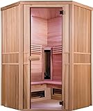 Infrarotkabine Infrarot Sauna Infrawave RR-130P für 3 Personen / 150 x 101 x 202
