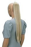 PRETTYSHOP 65cm Haarteil Zopf Pferdeschwanz Haarverlängerung Glatt Blond Mix PH615