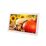 ZHTT Digitale Bilderrahmen Schwarz 22-Zoll-Player elektronischer Bilderrahmen 1080P-Display elektronisches Fotoalbum High-Definition-Hängewand-Maschine Desktop-Unterstützung Geschenk