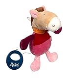 SIGIKID 39459 Spieluhr Pony Blue Mädchen Babyspielzeug empfohlen ab Geburt pink/beig