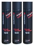 3 x Goldwell Salon Only Hair Lacquer 600