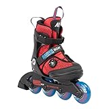 K2 Skate Raider BOA Jungen Inline Skates — red - Blue — 30G0185