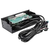 Nannigr Interner Kartenleser, Multifunktions-Dashboard Interner USB-Hub für M2 MSO, MS, XD, 64G CF