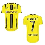 puma BVB BORUSSIA DORTMUND Trikot Home Herren 2016 / 2017 - DEMBELE 7, Größe:2XL