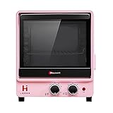 Toaster Backofen Mini Backofen Home Small Multifunktions Backen 12L KapazitäT 60 Minuten Timer Kuchen Brot Pizzaofen KüChenhelfer HalogenöF