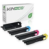 4 Toner kompatibel mit Kyocera TK-590 TK590 für Kyocera Ecosys M6526cdn, Ecosys M6526cdn, FS-C2026MFP, FS-C2126, FS-C2626MFP - Schwarz 7.000 Seiten, Color je 5.000 S