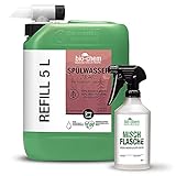Bio-Chem Bio Spülwasser-Zusatz WC-Reiniger Rinse Flush für Camping-Toilette, Chemietoilette und Mobile Toilette, Konzentrat 2X 1 L