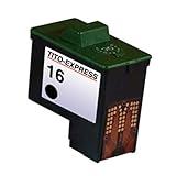 Gorilla-Ink 1 Druckerpatrone XXL kompatibel für Lexmark 16 | Black | 21ml XXL-Inhalt!
