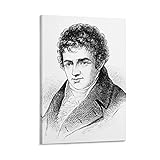 Robert Fulton Handgemalte Kunst-Poster, dekorative Gemälde, Promi-Poster, hängende Bilder, Leinwandgemälde, Wandkunst für Wanddekorationen, Zuhause, Wohnzimmer, 40 x 60