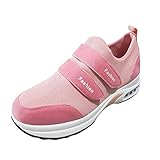 Eaylis Mode Damenschuhe Atmungsaktiv Slip-on Wedges Outdoor Freizeit Sneakers, Turnschuhe Freizeitschuhe rutschfest Leichte Bequeme Dämpfung Laufschuhe Leichtgewichts Atmungsaktiv Walking