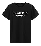 Ariana Grande Dangerous Woman T-Shirt Black X-Larg