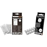 Krups XS 3000 Reinigungstabletten für Espresseria Automatic & Anticalc Kit* F054 Entkalker, Kalkreiniger, Kalk