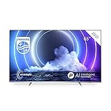 Philips 65PML9506/12 65 Zoll 4K UHD MiniLED Android TV, 4K Smart TV mit 4-seitigem Ambilight, lebendiges HDR-Bild, Dolby Vision- und Atmos-Sound, Alexa + Google Assisant, DTS Play Fi, Schw