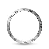 Beesuya Edelstahl Lünette Ring Frontier & Classic Lünette Schleife für Samsung Gear S2 Classic Zinklegierung Klebstoff Abdeckung Anti Scratch & Kollisionsschutz für Galaxy Watch Zubehö