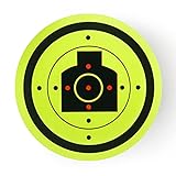GUGULUZA 100 Stücke Selbstklebende Splatter Zielscheiben Reaktive Schießscheiben Aufkleber Runde 7.5cm / 3 Zoll für Gewehre Pistole Softair BB Schieβübung