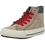 Converse Chuck Taylor All Star PC Boot Boots On Mars Hi Grau (Mason Taupe) Veloursleder 33 EU