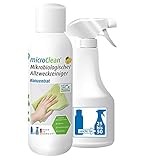 Mikrobiologischer Allzweckreiniger & Geruchsentferner – 500 ml Konzentrat für 25 – 50 Flaschen á 500 ml – vielseitig einsetzbar - natürliche Reinigung komplett ohne C