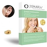 JISHAKU Magnet-Anwendung, EINFACH NICHTRAUCHER Original asiatische Stimulation mit Magneten, FREEGIFT Finger-Massage-Ring, Nikotinfrei, Rauchen aufhören, Anti Raucher, Raucherentwöhnung