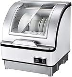 keduoduo Mini TabletopdishwaserCompact Free-MessingCountertop Geschirrspüler360 ° Waschen großer Kapazitätsspeicherungstabellenw