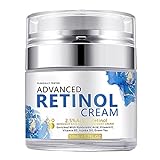Retinolcreme Gesicht Tagesnacht Anti-Aging-Feuchtigkeitscreme-Whiting-Hautpflege-Creme 50g, G