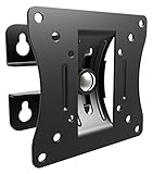 RICOO TV Monitor Wand-Halterung Schwenkbar Neigbar (S0711) Universal für 13-29 Zoll (bis 25-Kg, Max-VESA 100x100) Fernseher PC Bildschirm-Halterung