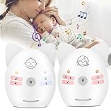 Baby Stuff, Audio-Babyphone einfach zu tragen und aufzubewahren, sicher und zuverlässig, große Übertragungsreichweite für Babys für Eltern für Zuhause (britisches Netzteil, Sprachmonitor)