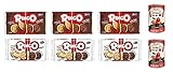 3x Pavesi Kekse Ringo 330g Kuchen mit Vanille 6 snack cookies riegel + 3x Pavesi Ringo Cacao Kakao 6 snack 330g + Italian Gourmet 100% italienische geschälte Tomaten dosen 2x 400g