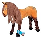 Dreamworks Spirit 58069 Spirit Wilde Mustang Reitpferd Spielzeug Pferd mit Soundeffekten für Kinder ab 3 J