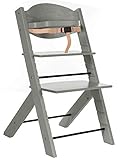 Treppy Mitwachsender Hochstuhl für Kleinkinder, grau 2029